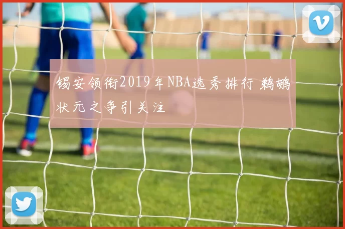 锡安领衔2019年NBA选秀排行 鹈鹕状元之争引关注