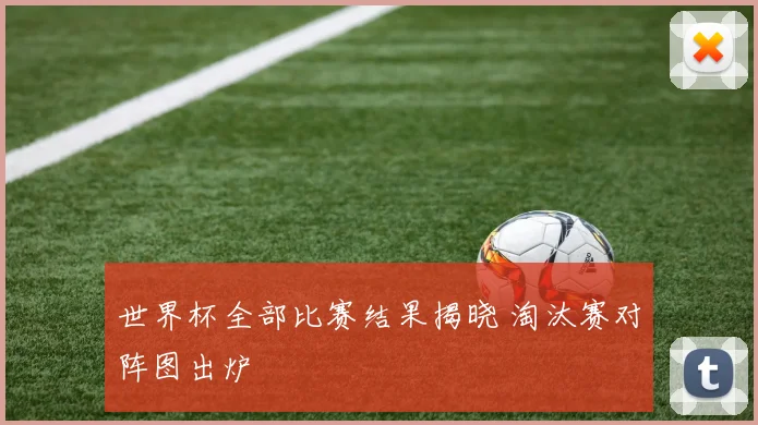 世界杯全部比赛结果揭晓 淘汰赛对阵图出炉